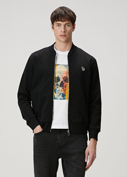 Black Organic Cotton Sweatshirt