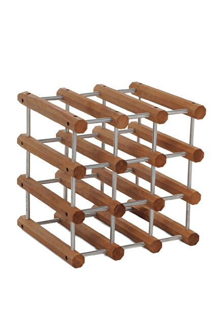 Ilcanantiniere Wooden Modular Bottle Rack
