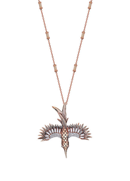 Phoenix Women's Gold Necklace