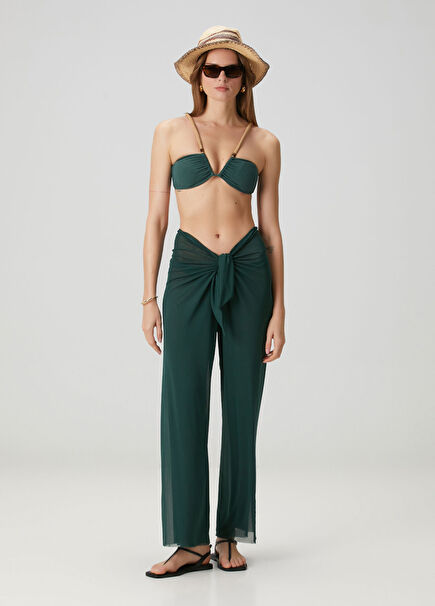 Dark Green Beach Pants