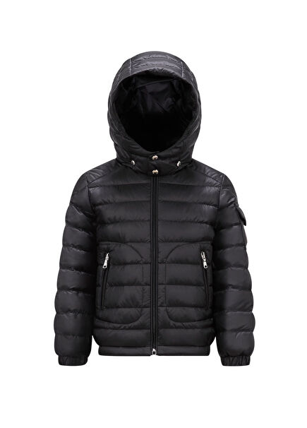 Lacivert Kapüşonlu Erkek Çocuk Ceket