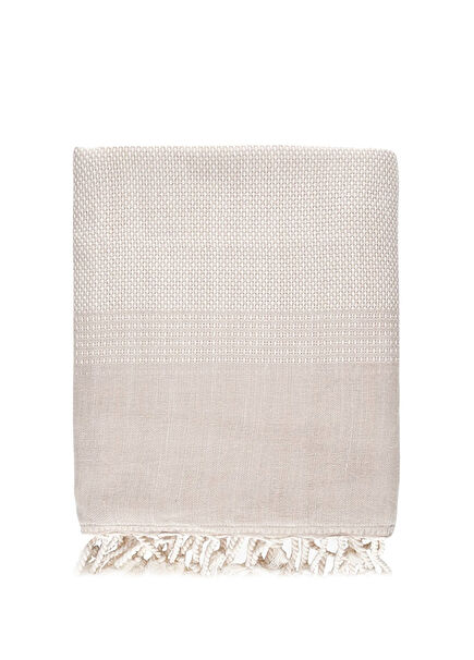 Tan Bej Pamuklu Peştemal