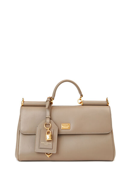 My Sicily Beige Women's Leather Bag