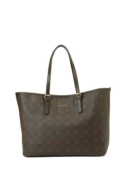 Kahverengi Kadın Alışveriş Çantası