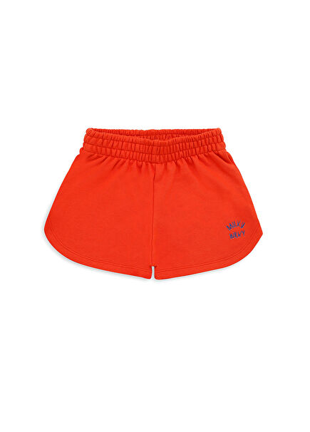 Turuncu Kız Çocuk Şort
