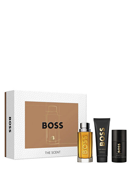 The Scent EDT 100 ml Parfüm + 75 gr Deodorant Stick + 100 gr Duş Jeli Erkek Parfüm Seti
