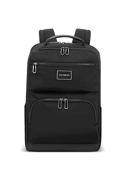 NU4-09-005 Chiron Black 15.6'' Notebook Backpack 19 Lt