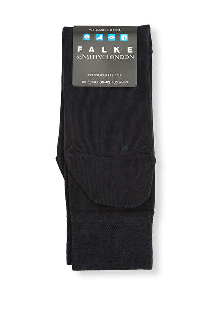 Lacivert Erkek Yün Çorap