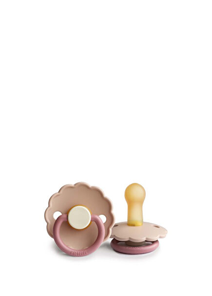 Daisy Peony 6-18 Month Rubber Pacifier