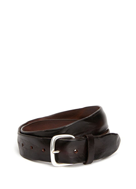 Kahverengi Erkek Deri Kemer