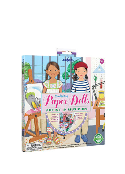 Musician & Artist Paper Doll Playset