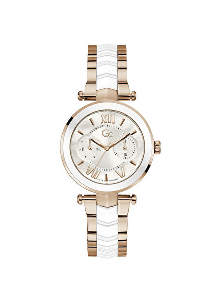 GCY92005L1MF Rose Gold Beyaz Kadın Kol Saati