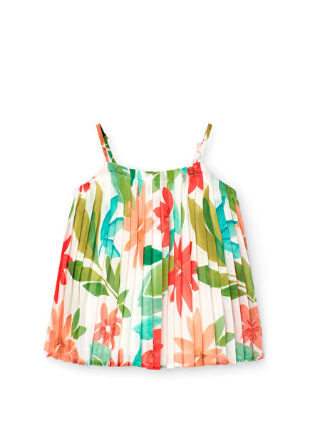 Colorful Chiffon Girls' Blouse
