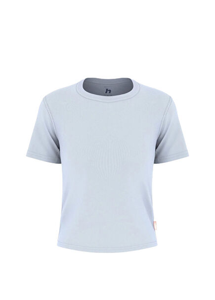 Mel Arctic Ice Baskılı Regular Fit Kısa Kollu Kadın T-Shirt