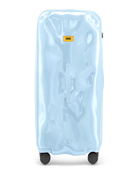 Trolley Crash Blue Suitcase