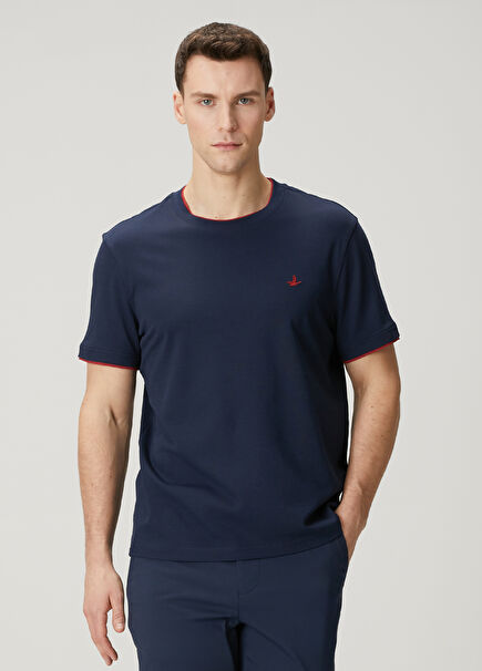 Relax Fit Navy Blue T-Shirt