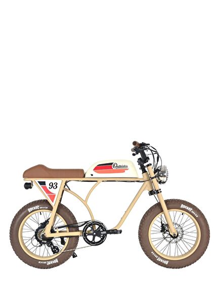 Vintage Outsider Krem 500 Watt Bisiklet