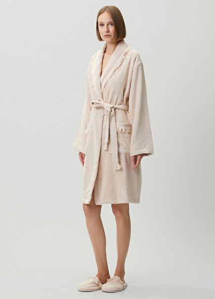 Belina Whisper Pink Bamboo Women's Bathrobe