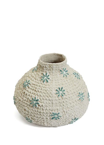 Margherita Multicolored Textured Vase