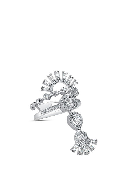 Diamonds Galore Kadın Altın Yüzük