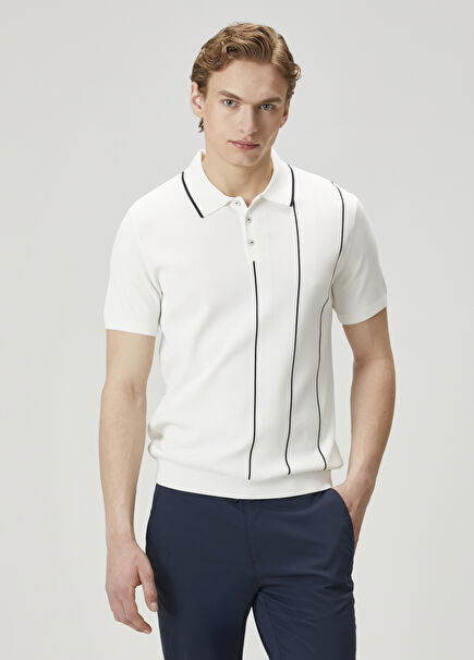 Off-White Polo Neck Knitwear