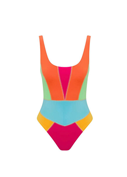 Vivid Scuba Multicolor Women's Swimsuit