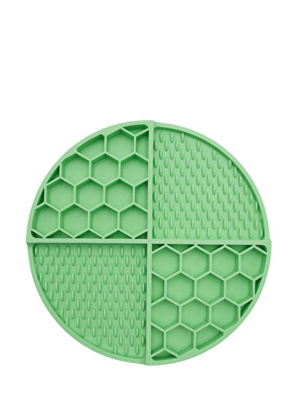 Water Green Silicone Distractor Cat Dog Slow Eating and Licking Mat