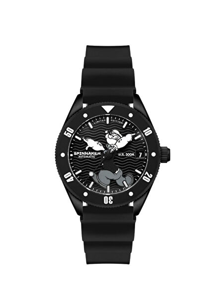 SP-5163-03 Siyah Erkek Kol Saati