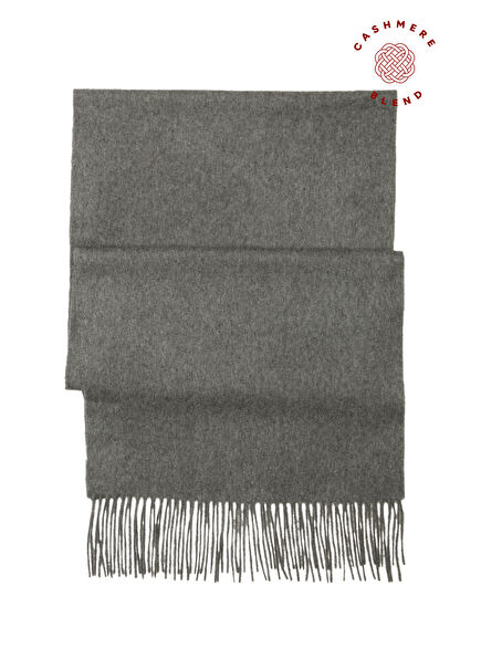 Anthracite Women's Cashmere Scarf