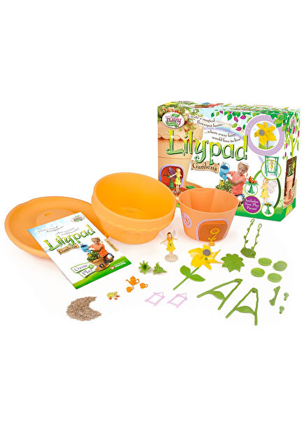 Sulama Kabı ve Lilypad Peri Saksı Eğitici Oyun Seti