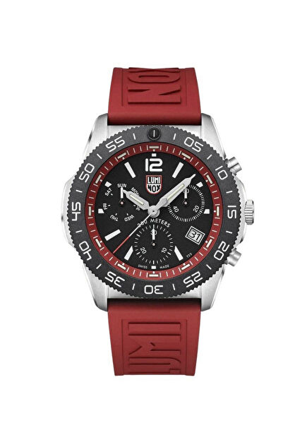 XS.3155 Pacific Diver Chronograph Kırmızı Erkek Kol Saati