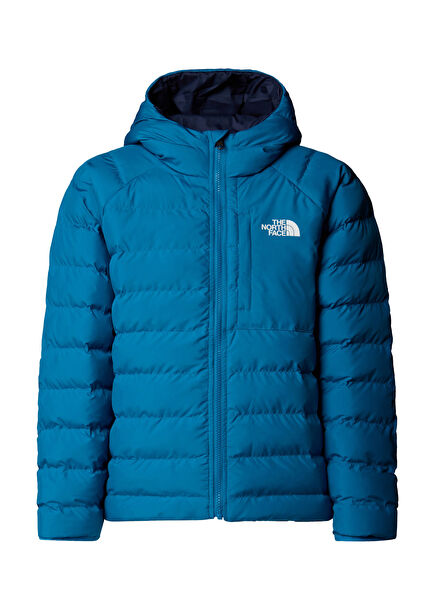 Perrito Mavi Çift Taraflı Unisex Çocuk Mont