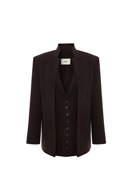 Daria Burgundy Women's Jacket