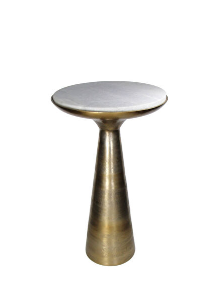 Grace Gold Marble Side Table