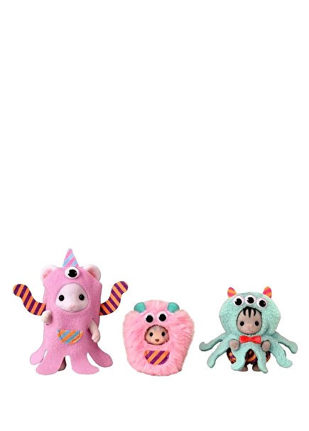 Funny Costume Trio Figure Toy Set 5846