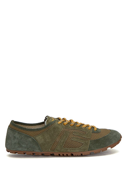 Racer 45 Haki Erkek Süet Sneaker