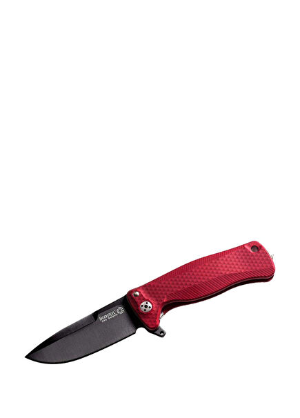 SR22 Red Aluminum Blade Pocket Knife