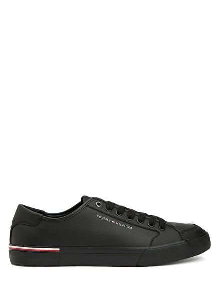 Core Corporate Siyah Erkek Deri Sneaker