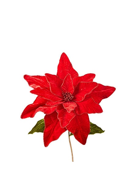 Kırmızı Çiçek Ağaç Süsü