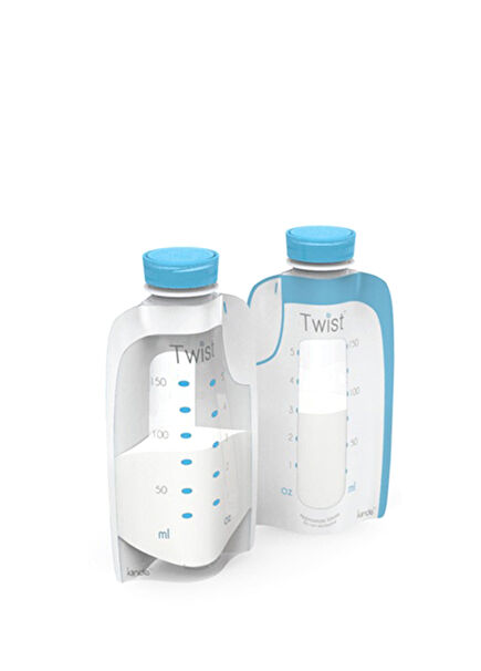 Twist Pouches Süt Saklama Poşeti 40'lı Paket