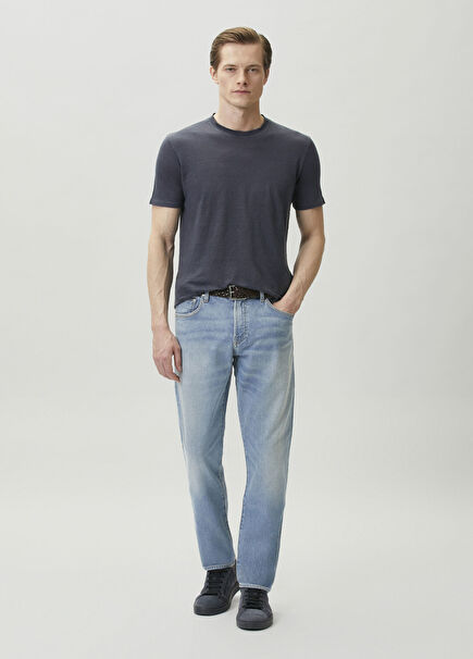 London Tapered Slim Perform Mavi Jean Pantolon
