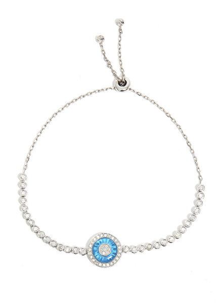 Women's Gold Bracelet With Stones