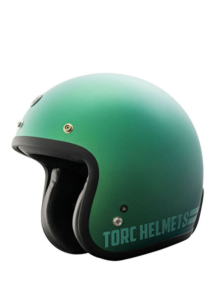 T-50 Del Mar Call Indecent Turkuaz Açık Unisex Motosiklet Kaskı 