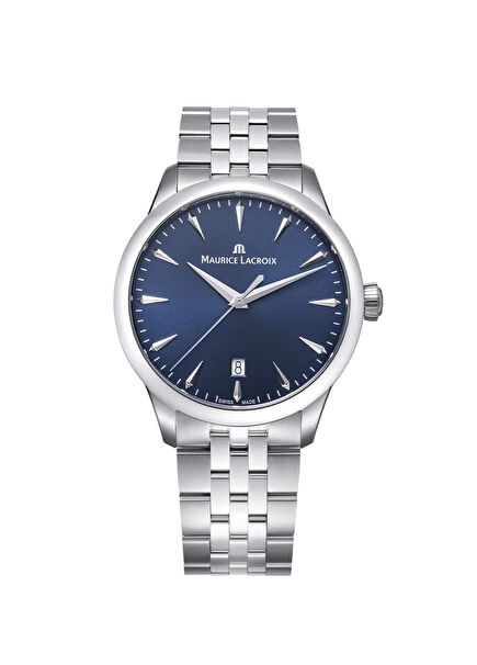 ML-751007SS002430-1 Metalik Gri Çelik Unisex Kol Saati