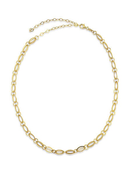 Sierra 925 Sterling Silver 24K Gold Plated Women's Necklace
