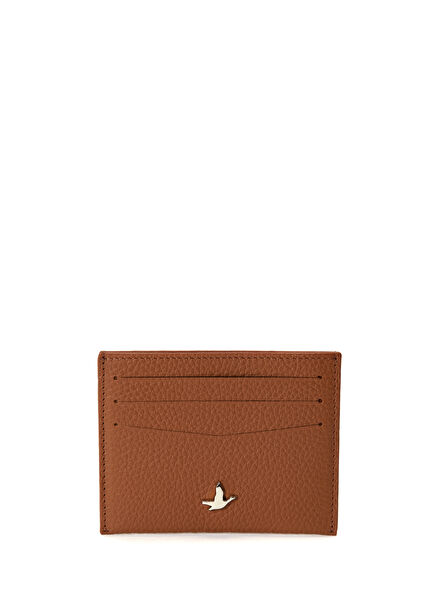 Tan Men's Leather Card Holder