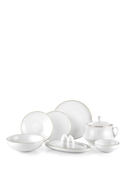 Bolivia 60 Parça Gold Yemek Takımı