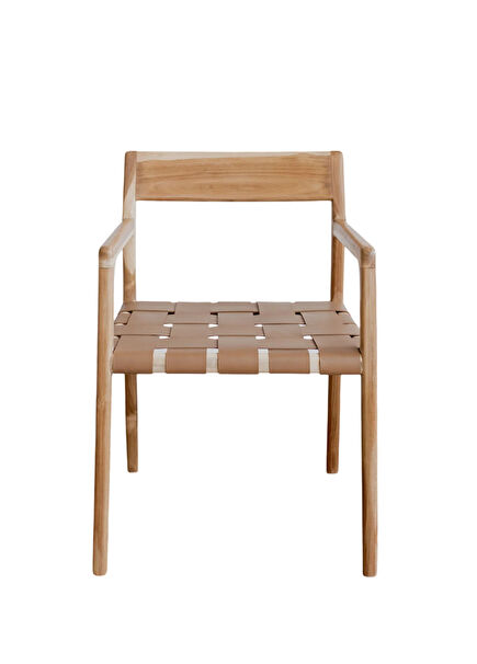 Margo Natural Ahşap Yemek Odası Sandalyesi