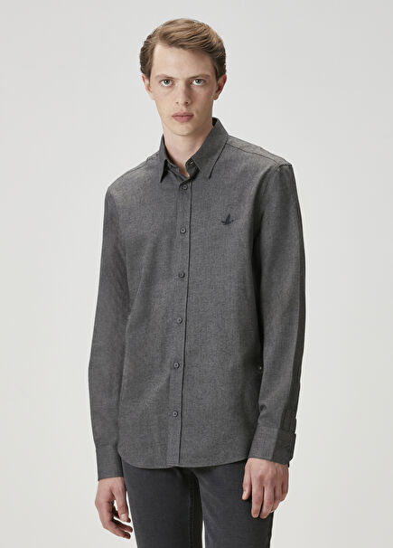 Comfort Fit Anthracite Shirt