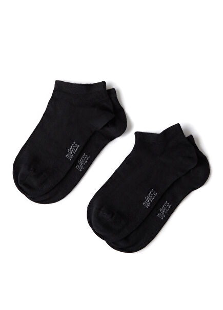 2Pcs Black Bamboo Men's Socks Set